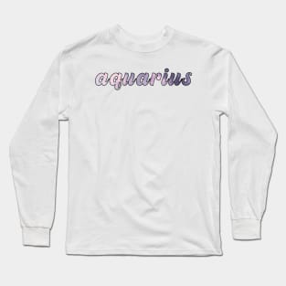 Aquarius Sky Long Sleeve T-Shirt